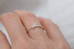 Alternative view of Ring Flower Zirconia