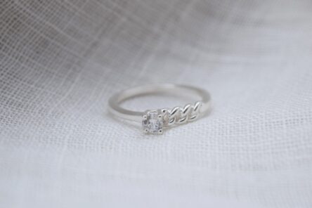 Alternative view of Ring Zirconia Chain