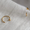 Earrings Hook with Circle