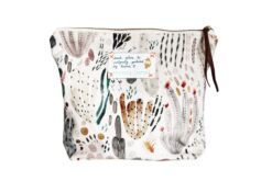 Lili Pepper: Organic Cotton Pouch "My Succulent" Small Size