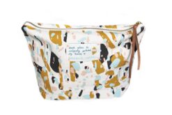 Lili Pepper: Organic Cotton Pouch "My Terrazzo" Small Size