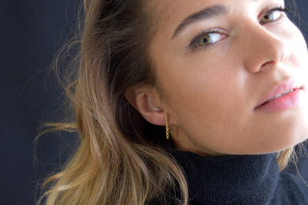 Alternative view of Earrings Link Chain