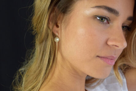Alternative view of Earrings Tiny Sun