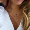 Necklace Fine Square Link – Bild 2