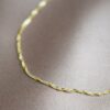 Anklet Twist Chain – Bild 4