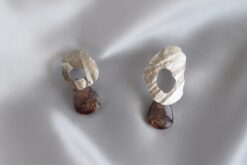 Earrings Crazy Lace Agate