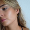 Earrings With Hanging Circles – Bild 2