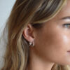 Earrings Organic Hoops – Bild 3