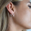 Earrings Organic Hoops – Bild 2