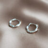 Earrings Organic Hoops – Bild 4