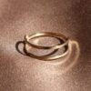 Ring Double Band Yellow Gold 14ct – Bild 3