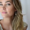 Earrings Twistring with Chain – Bild 3