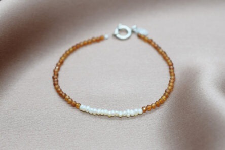 Bracelet Pearl & Citrine
