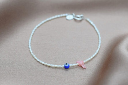Bracelet Pearl & Coral