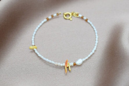 Bracelet Pearl & Multistone
