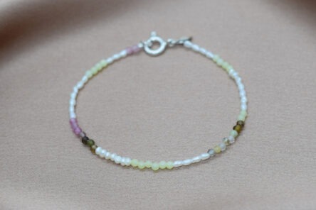 Bracelet Pearl & Multistone