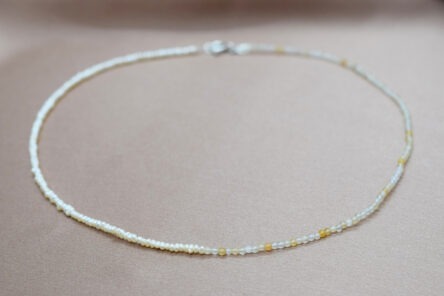 Necklace Pearl & Quartz