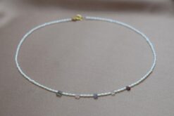 Necklace Pearl & Tourmaline