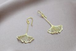 Earrings Gingko Long
