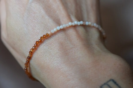 Alternative view of Bracelet Citrine & Moonstone