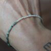 Bracelet Emerald & Pearl – Bild 2
