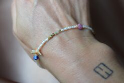 Alternative view of Bracelet Pearl & Multistone