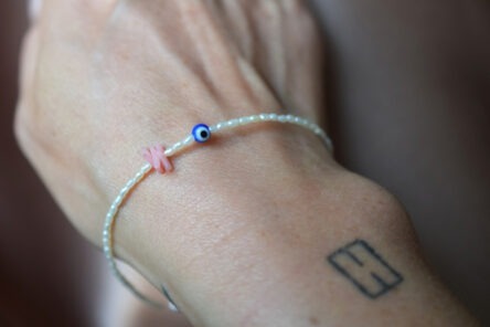 Alternative view of Bracelet Pearl & Coral