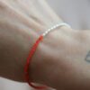 Bracelet Pearl & Red Coral – Bild 2