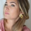 Earrings Organic Pleated – Bild 2