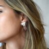 Earrings Roseleaf &  Rhodochrosite – Bild 3
