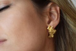 Alternative view of Earrings Stratus Gold