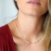Necklace Pearl & Bloodstone – Bild 2