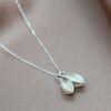Necklace Double Blossom – Bild 2