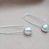 Earrings Brushed Flower – Bild 3