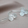 Earrings Flowers Cutout – Bild 3