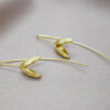 Earrings Open Bud – Bild 3