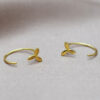 Earrings Propeller Flower