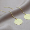 Earrings Sage Leaf Print