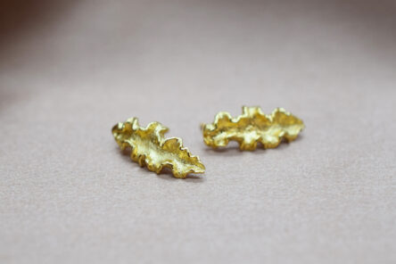 Earstuds Asian Leaf