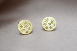 Earstuds Brushed Stars