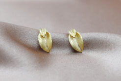 Earstuds Double Leaf