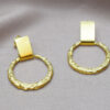 Earring Organic Circle