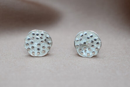 Earstuds Stamp Flower