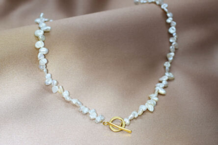Necklace Cluster Pearl