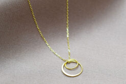 Necklace Double Ring