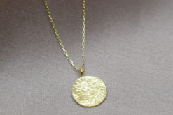 Necklace Medaillon With Imprint