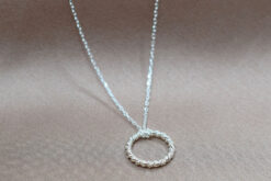 Necklace Twisted Ring