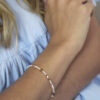 Bracelet Pearl& Tiger Eye – Bild 2
