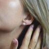 Earstuds Brushed Round – Bild 2