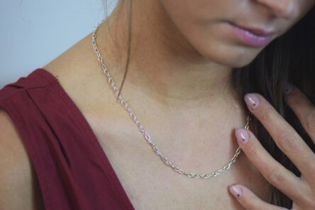 Alternative view of Necklace Big Ovale Chain